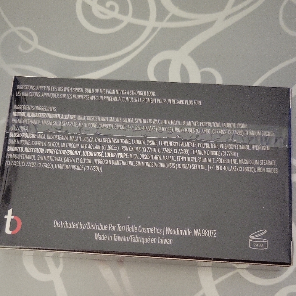Tori Belle Cosmetics Palette